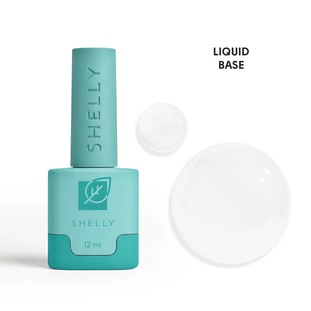 Shelly Liquid Base Coat for Gel Polish 12 ml | Ultra-Thin Professional Foundation & Bond Layer