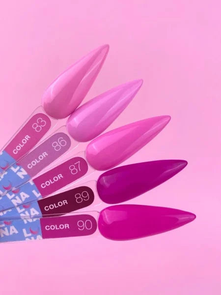 LUNAmoon Colour Varnish No.86, Hybrid Gel Polish, Full Coverage, Medium Viscosity