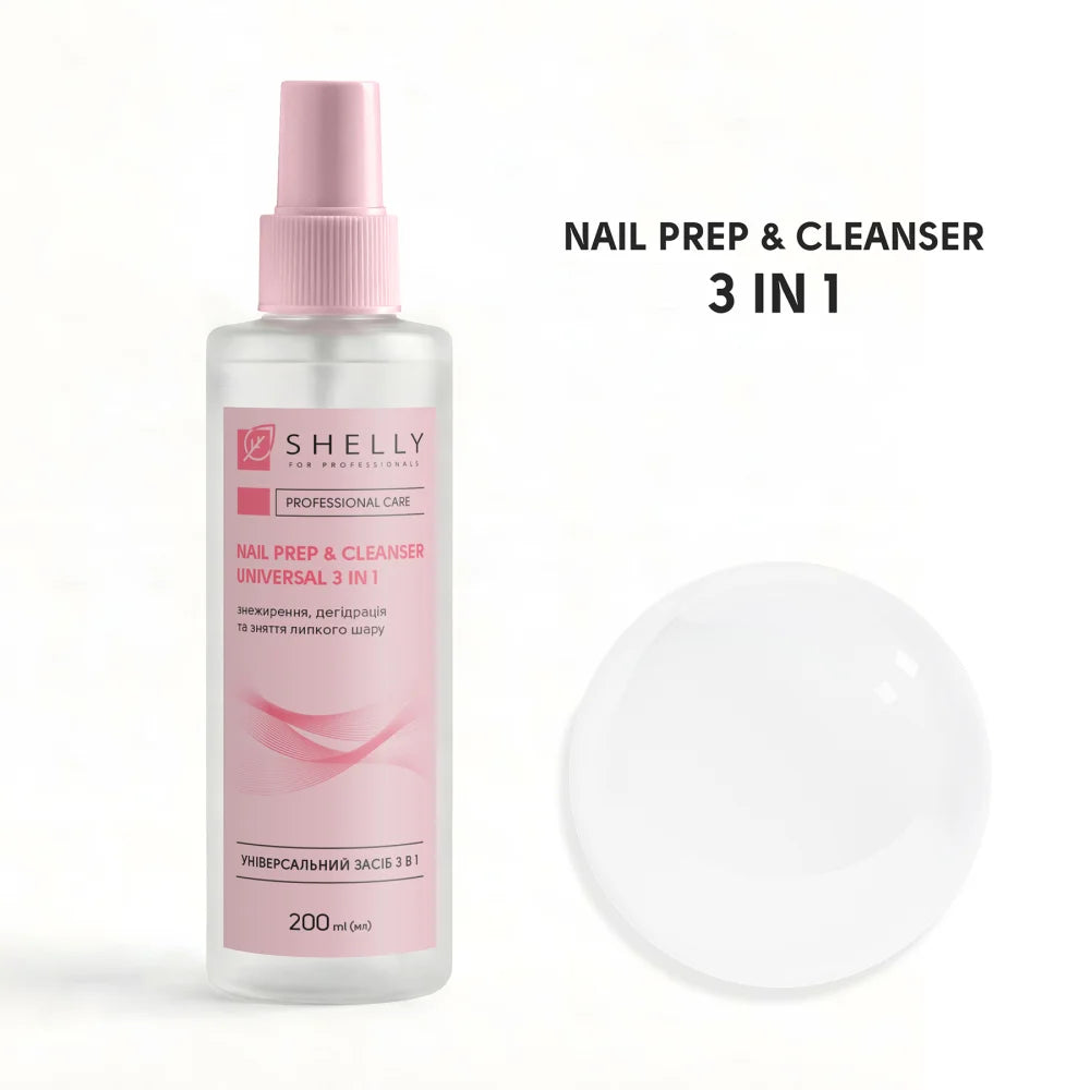 Shelly 3-in-1 Professional Prep & Finish Solution (200 ml)