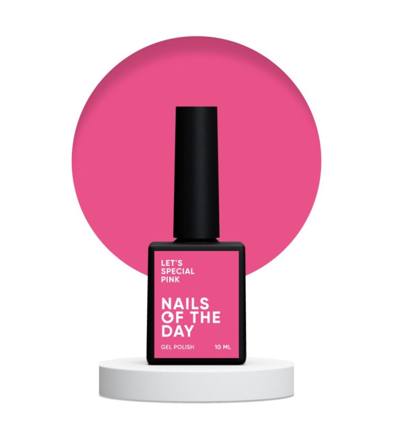 Nails Of The Day Gel Polish Pink Classic Soft Pink Hybrid Gel Polish, Ultra-Pigmented
